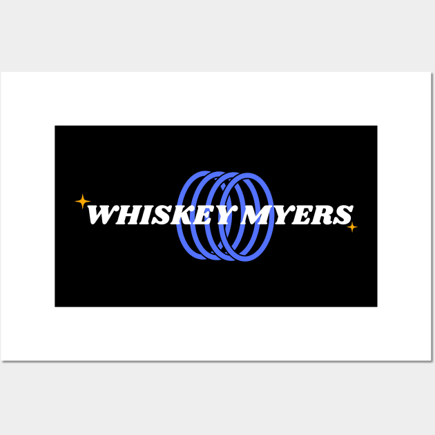 Whiskey Myers // Blue Ring Wall Art by eiston ic